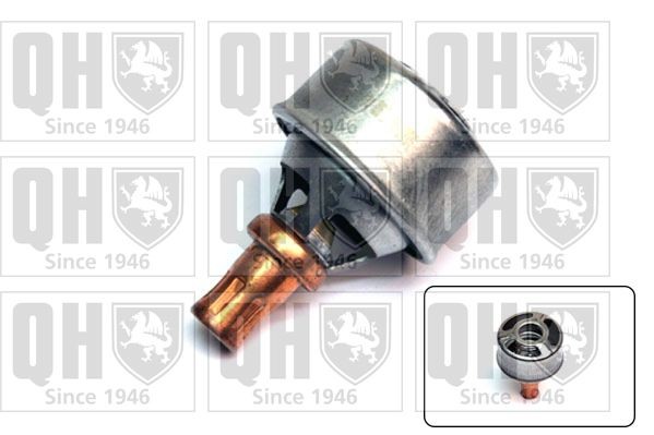 QUINTON HAZELL QTH205 Engine thermostat Opening Temperature: 86°C, without gasket/seal