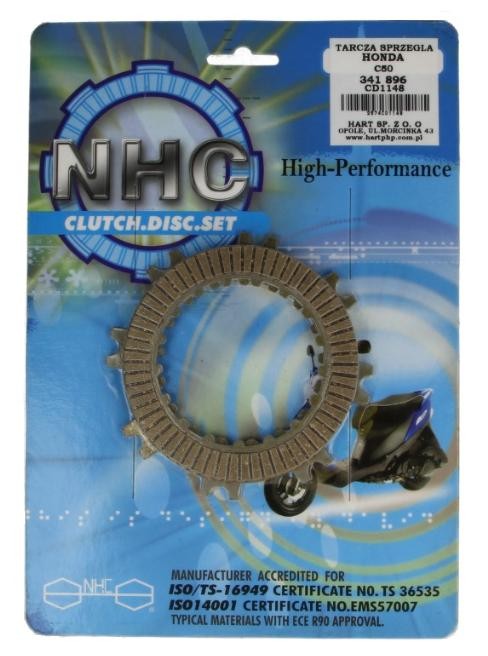 NHC CD1148 Lining Disc Set, clutch
