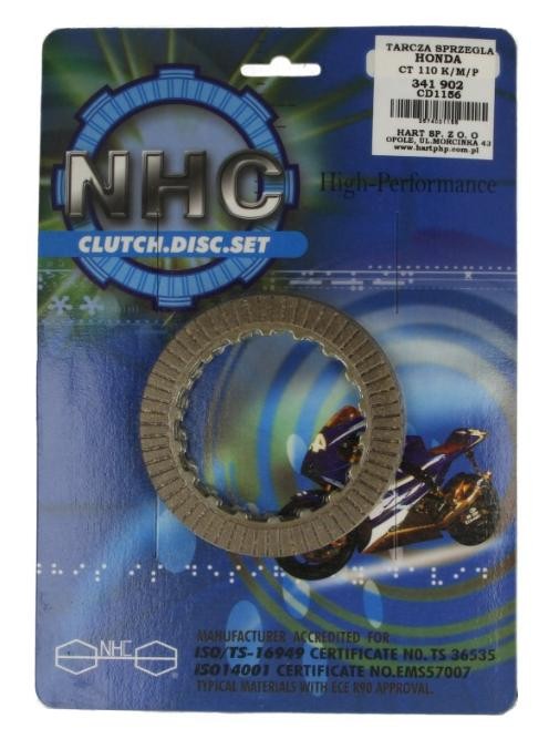 NHC Lining Disc Set, clutch CD1156 buy