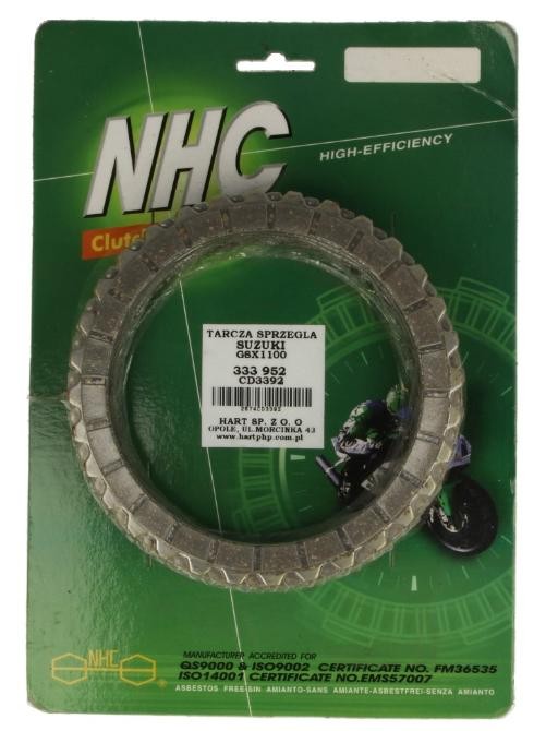 NHC Lining Disc Set, clutch CD3392 buy