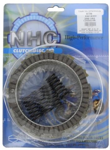 NHC Zestaw płytek ciernych, sprzęgło CDSS0198 KTM Motorower Duże skutery