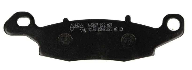 NHC Front Height 1: 36.5mm, Height 2: 44.0mm, Thickness: 8.4mm Brake pads K5037-AK150 buy