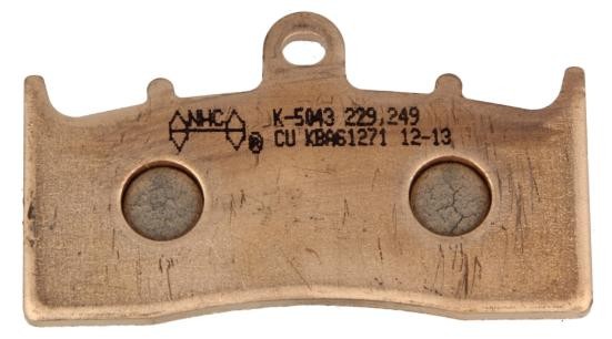 NHC Front Height: 46.2mm, Thickness: 9.0mm Brake pads K5043-CU7 buy