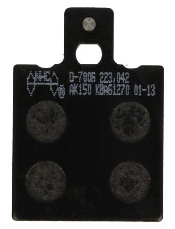 NHC Front, Rear Height: 57.0mm, Thickness: 7.0mm Brake pads O7006-AK150 buy