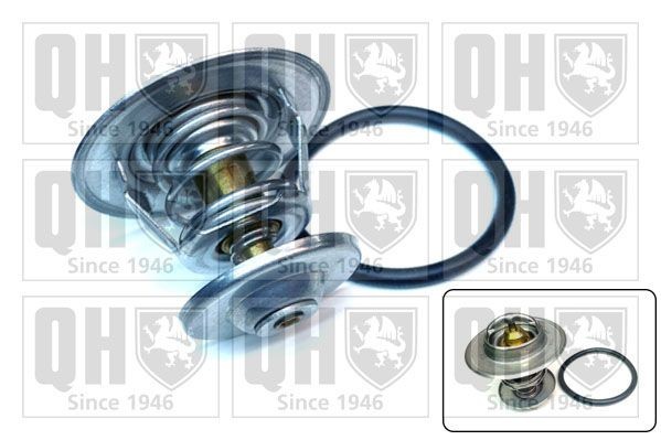 Volkswagen POLO Coolant thermostat 1473366 QUINTON HAZELL QTH354K online buy