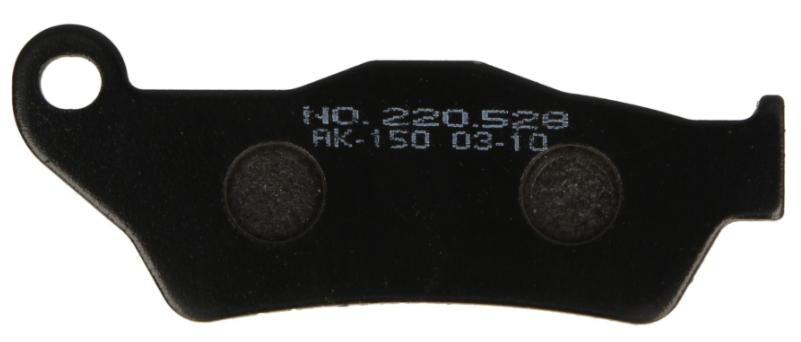 NHC Rear Axle Height 1: 37.0mm, Height 2: 37.0mm, Thickness 1: 8.6mm, Thickness 2: 10.1mm Brake pads O7048-AK150 buy