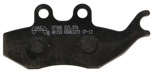 NHC Brake pad kit O7086-AK150
