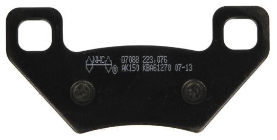NHC Front, Rear Height: 45.5mm, Thickness: 7.1mm Brake pads O7088-AK150 buy