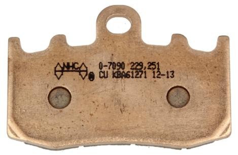 NHC Front Height: 51.8mm, Thickness: 8.5mm Brake pads O7090-CU7 buy