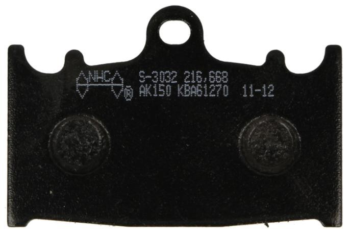 NHC S3032-AK150 Brake pad set 5910035880