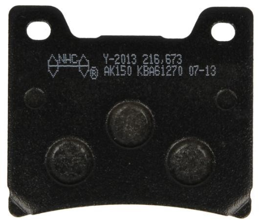 Y2013-AK150 NHC Brake pad set buy cheap