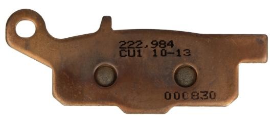 NHC Left Front Height 1: 36.7mm, Height 2: 36.5mm, Thickness: 8.0mm Brake pads Y2060-CU1 buy