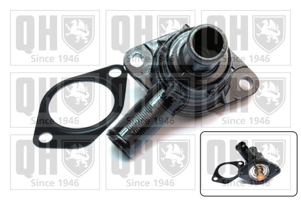 QUINTON HAZELL QTH406K Engine thermostat Opening Temperature: 84°C, with seal