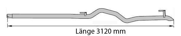 VEGAZ MR328 Exhaust pipes Mercedes Sprinter 4,6-t Van 419 CDI 3.0 190 hp Diesel 2010 price