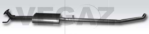 VEGAZ OS-783 Middle silencer CHEVROLET experience and price