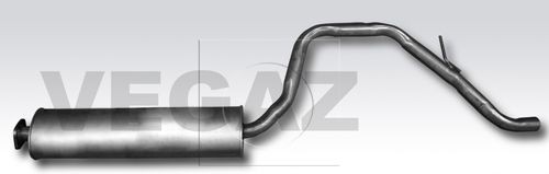 Opel INSIGNIA Rear silencer VEGAZ OS-789 cheap