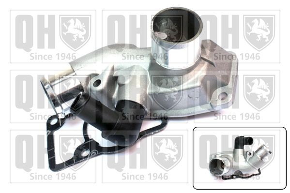 QUINTON HAZELL Opening Temperature: 92°C, with seal, with pipe, with housing Thermostat, coolant QTH527K buy