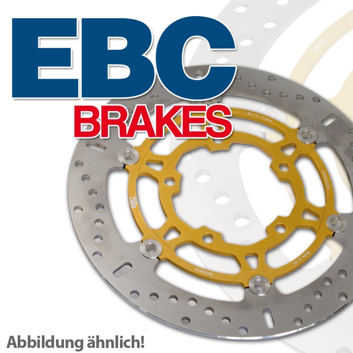 EBC Brakes Front, 296 Ø: 296mm Brake rotor MD1014X buy