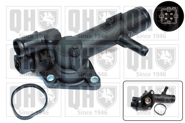 QUINTON HAZELL QTH562K Engine thermostat Opening Temperature: 89°C, with seal