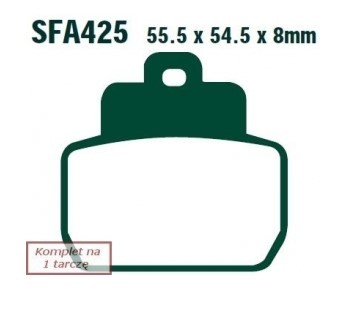 Bremsbeläge SFA425 Niedrige Preise - Jetzt kaufen!