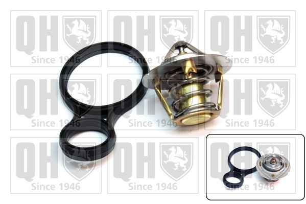QUINTON HAZELL Opening Temperature: 91°C, with seal, without housing Thermostat, coolant QTH612K buy