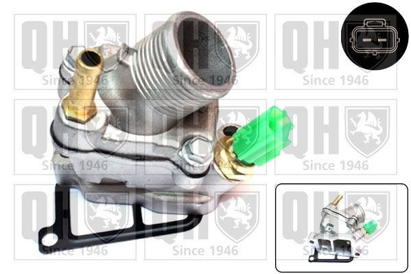 QUINTON HAZELL QTH616K Engine thermostat Opening Temperature: 90°C, with pipe