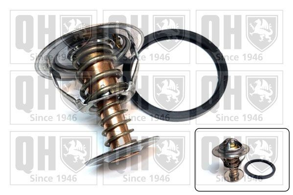 QUINTON HAZELL Opening Temperature: 80°C, with seal, Metal Housing Thermostat, coolant QTH636K buy
