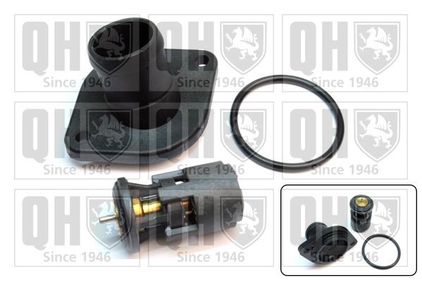 Original QUINTON HAZELL Thermostat QTH641K for VW POLO