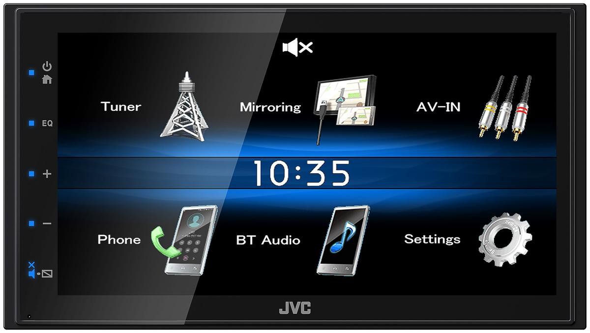 KW-M25BT JVC Autoradio multimédia 6.8Pouces, 2 DIN, 4x50W ▷ AUTODOC prix et  avis