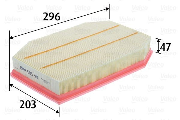 Great value for money - VALEO Air filter 585491