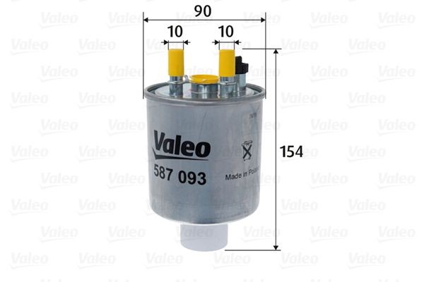 VALEO 587093 Filtro carburante 818 025
