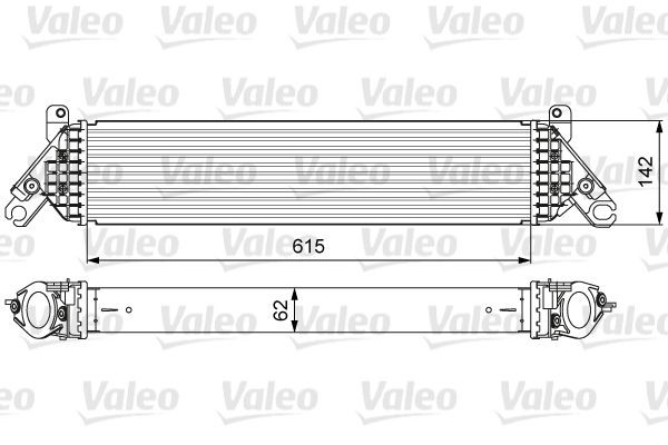 VALEO 818630 Intercooler without EGR valve