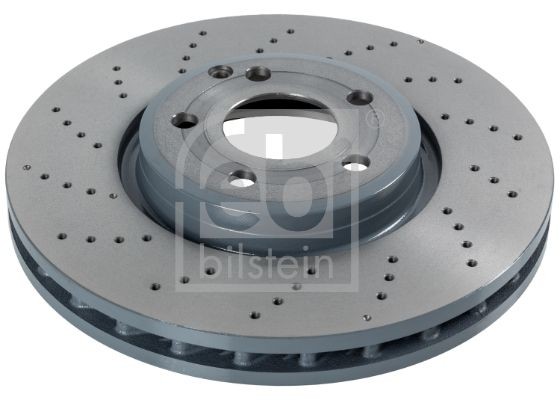 FEBI BILSTEIN 107500 Brake disc Front Axle, 322x32mm, 5x112, perforated/vented, Coated