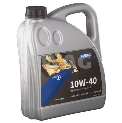 Car oil SWAG 10W-40, 4l longlife 15 93 2932