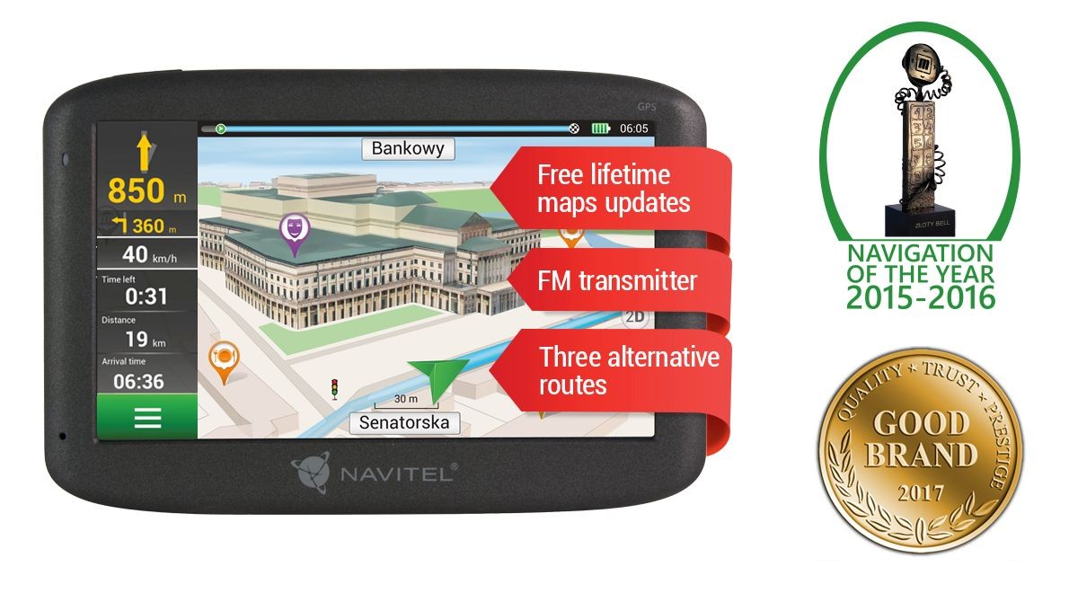 NAVE500 Navigační systém NAVITEL - Zažijte ty slevy!