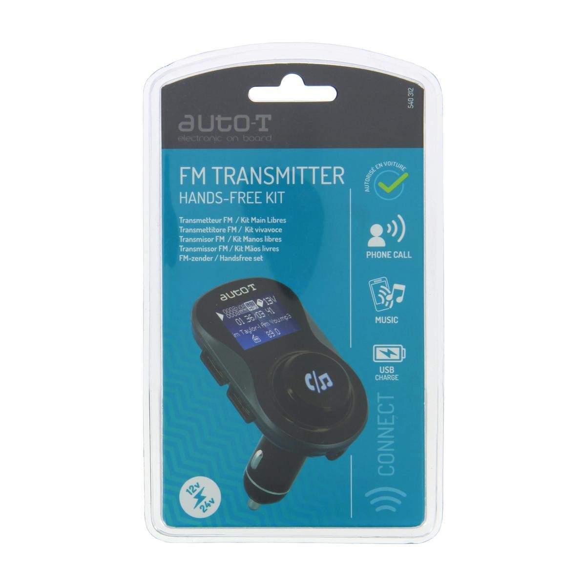 540312 FM transmitter aux AUTO-T 540312 review and test