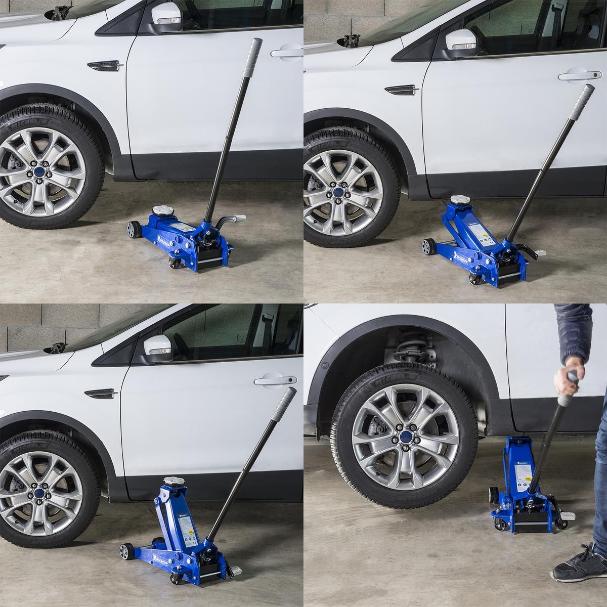 009559 Michelin Wagenheber 3t, hydraulisch, SUV, Stempelwagenheber ▷  AUTODOC Preis und Erfahrung