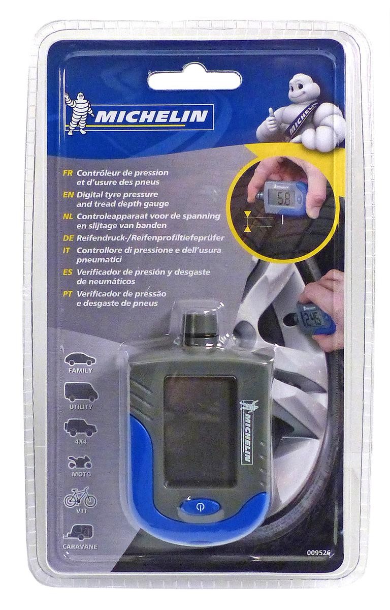 009508 Michelin Manomètre de pression des pneus électronique, avec