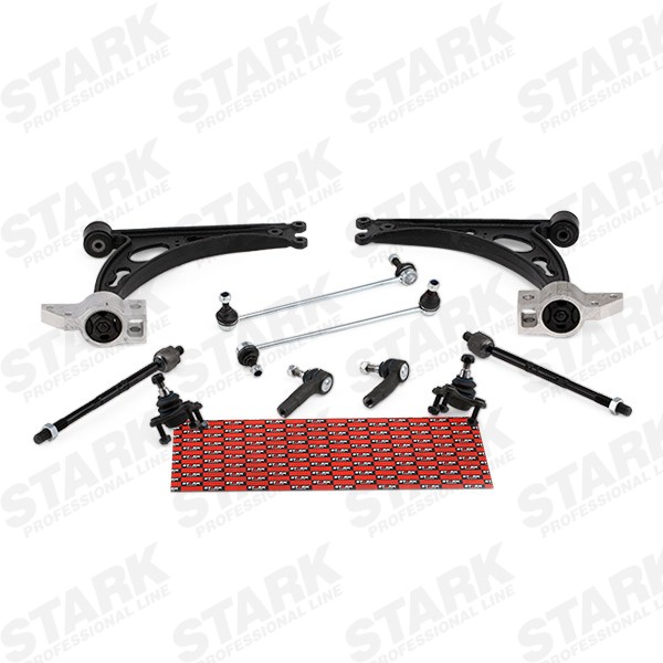 STARK SKSSK-1600084 Control arm repair kit Control Arm, Front Axle Left, Front Axle Right, with ball joint, with coupling rod, with axle joint