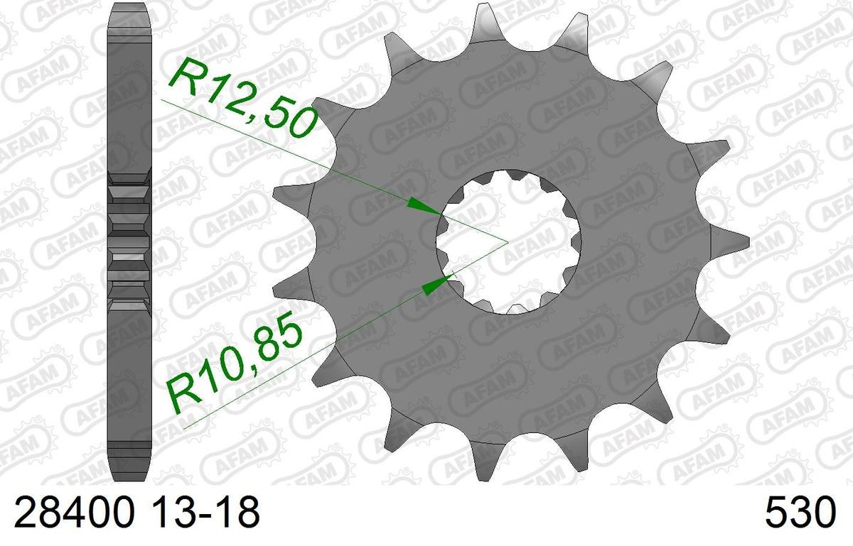 AFAM Number of Teeth: 15 Chain Pinion 28400-15 buy