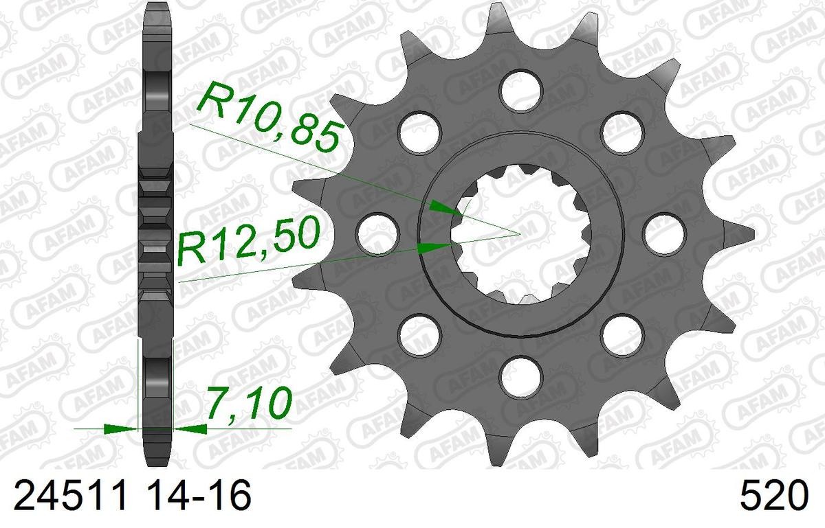 AFAM Number of Teeth: 15 Chain Pinion 24511-15 buy