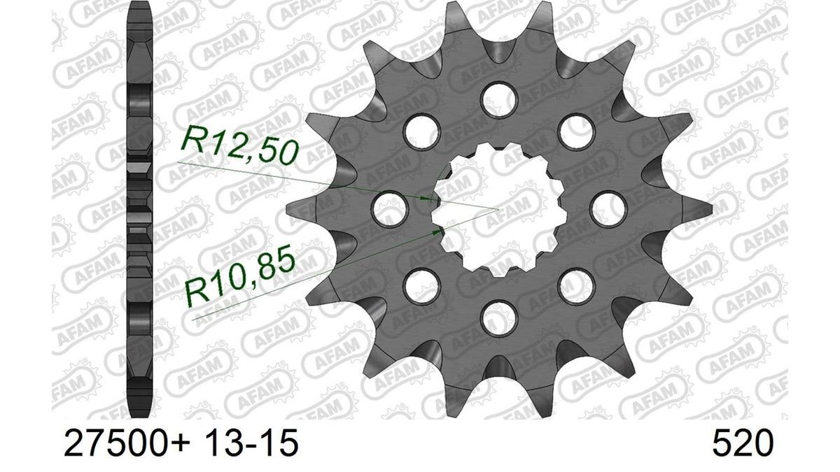 2750015 Chain Pinion AFAM 27500+15 review and test