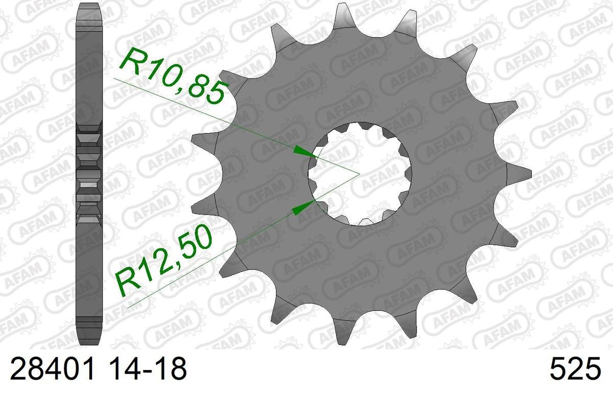 AFAM Number of Teeth: 15 Chain Pinion 28401-15 buy