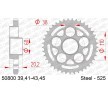 Motorower DUCATI Hyperstrada 939 937 (2016) Koło łańcuchowe (zębatka) AFAM 50800-39