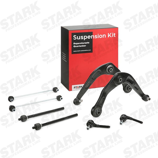 STARK SKSSK-1600135 Control arm repair kit Control Arm, Front axle both sides, Lower, with axle joint, with coupling rod
