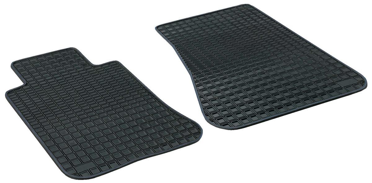 WALSER Menge: Blueline Fußmatten ▷ Premium 14904 AUTODOC Maßgefertigt Erfahrung Gummi, 2, Preis schwarz, und hinten,