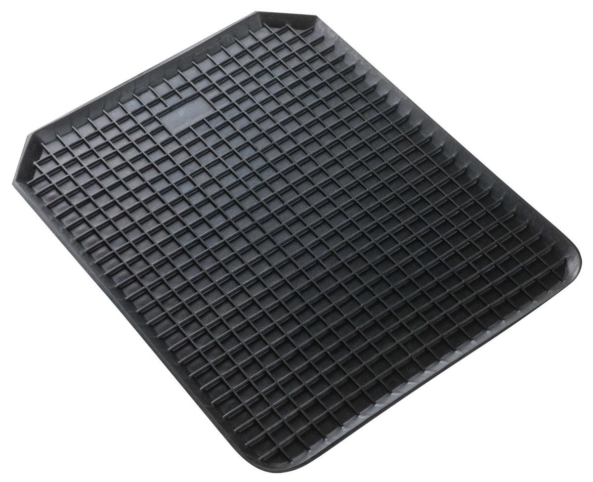 WALSER Honeycomb 14941 Floor mats Rubber, Quantity: 1, black, Universal fit, 53 x 41