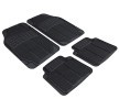 28036 Floor mats Elastomer, Front and Rear, Quantity: 4, Black from WALSER at low prices - buy now!