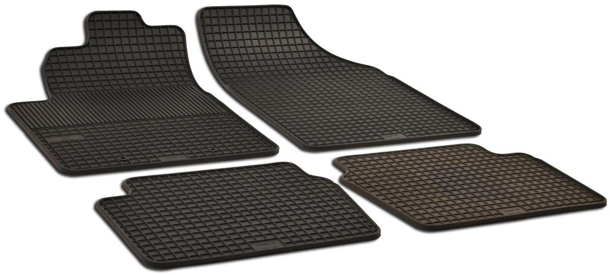Fußmatten Auto Autoteppich passend für Hyundai i10 PA 2008-2013 Set CACZA0202 