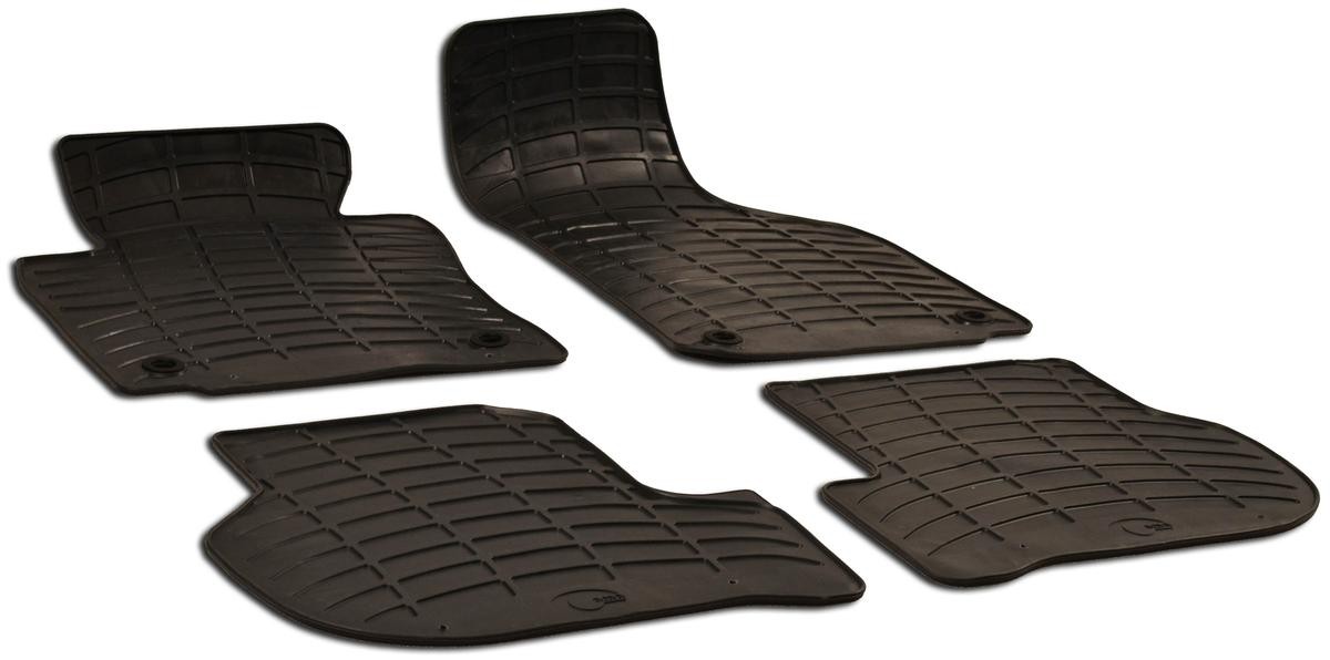 Tapis de sol en caoutchouc pour Volkswagen Golf V (2003-2008) - tapis de  voiture - noir - Geyer & Hosaja - 805/4C noir